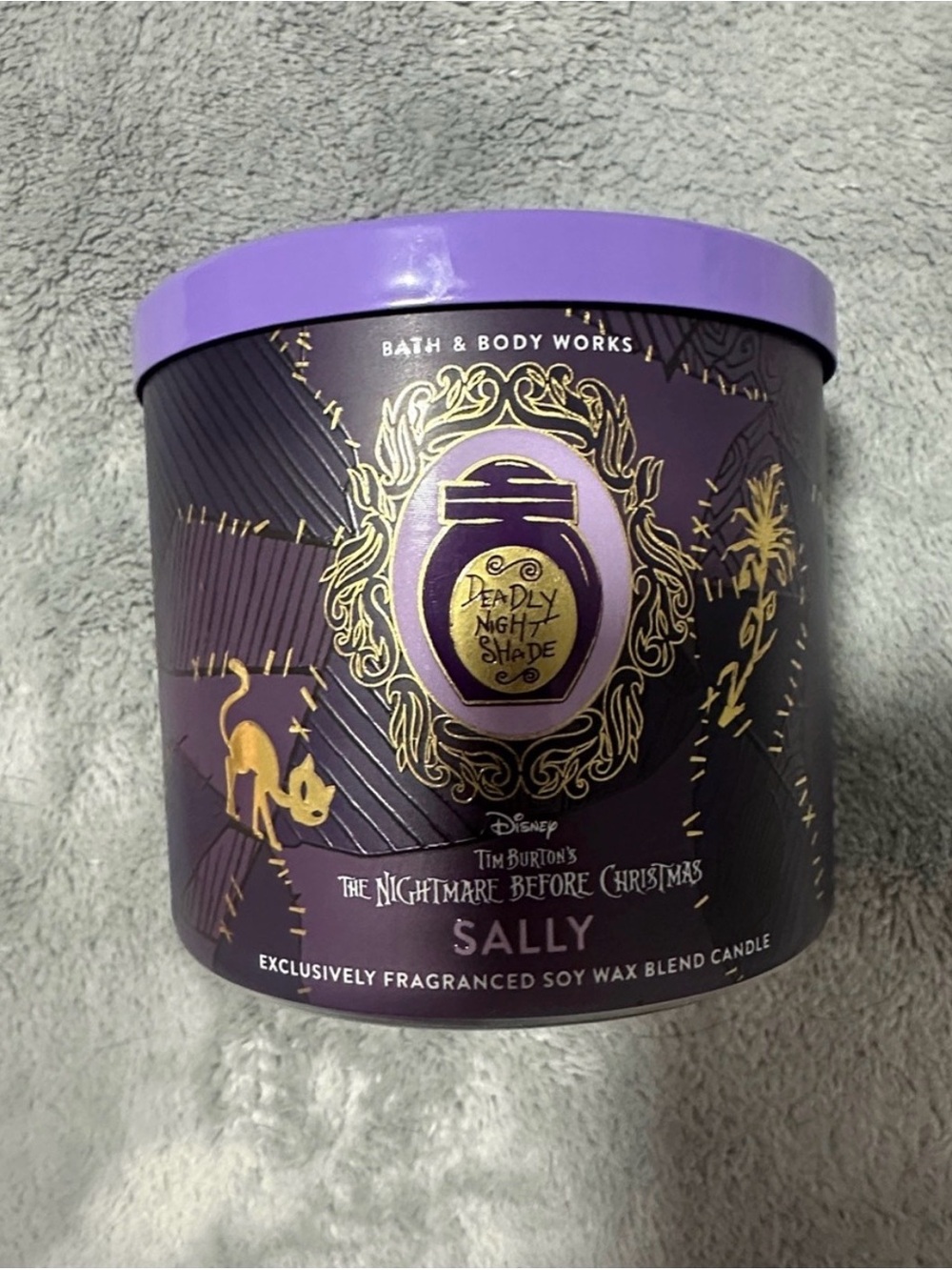 Bath & Body Works X Nightmare Before Christmas Sally 3-Wick Candle